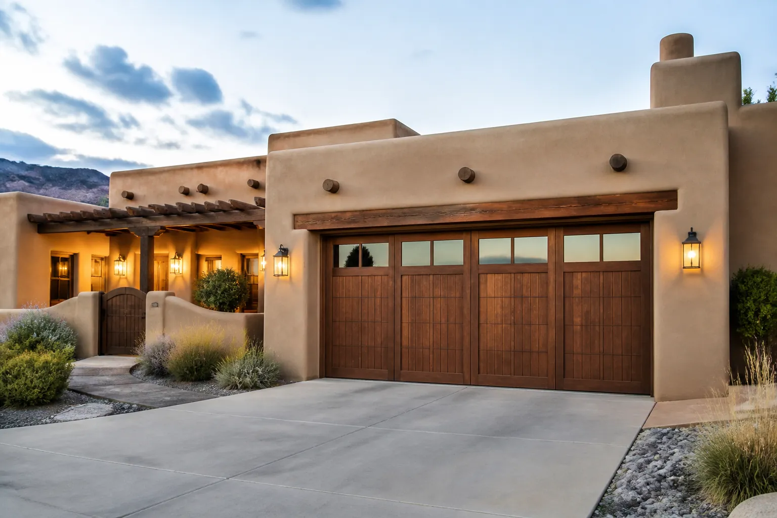 Garage door service in Santa Fe, New Mexico